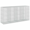 vidaXL Gabion med 5 mm Tråd og 5x5 cm Maske 400x100x200 cm