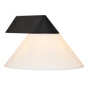 Other Brand Linas vegglampe for utendørsbruk IP54 - Svart/Hvit