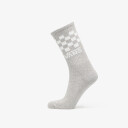 Classic Check Crew Black/White 39 42  Bomullsstrømper