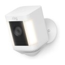 Ring Spotlight Cam Plus Utendørs Sikkerhetskamera Hvit med Batteri