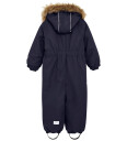Minymo Snow Suit W. Fur Navy 122