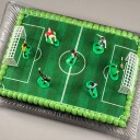 Kakebilde Fotballkake Langpanne 