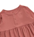 Soft Kjole   Rib   SGJenni   Brick Dust   Soft   68   Kjole   Rosa   62