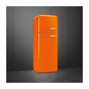 Smeg 50" Style Kombiskap FAB30LOR6 Oransje med LED-belysning