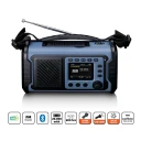 Lenco PDR-255BU Bærbar DAB+/FM-Sveivradio med ASA- og Powerbankfunksjon for Nødstilfeller