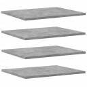 vidaXL Hylleplater 8 stk betonggrå 40x50x1,5 cm konstruert tre
