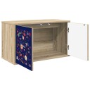 vidaXL Vegghengt TV skap MAINZ 69 x 33 x 40 cm Sonoma eik