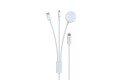 Devia-Kabel 3-I-1 Smart Ea520 Usb-C Usb-C + Lynhvit Med Induksjonsmagnetisk Lader For Apple Watch