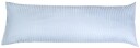 Borg Living Putetrekk - 50x150 cm - Stripet lyse blå - 100% Bomullssateng