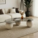 Coffee Table Nordure Gråtonad -