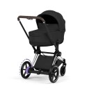 Cybex ePriam Style Collection Komplett Barnevogn New Generation Chrome/Sepia Black