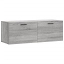  Veggskap grå sonoma 100x36,5x35 cm konstruert tre 8720845949952