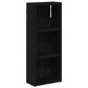  Baderom veggskap Svart Eik 20 x 10 x 50 cm Konstruert tre