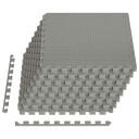 vidaXL Bassenggrunnmatte 24 pcs Grå 8,64 m² EVA Skum