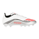 Adidas F50 Club FxG Messi Q3 25 fotballsko grus kunstgress og naturgress junior White 34