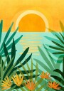 Peaceful Tropics Poster Plakat / 70x100cm