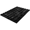 Kleine Wolke Cloud badematte 60x90 cm svart Sort