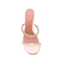 Amina Muaddi Dame Sko Rosa 40 EU,