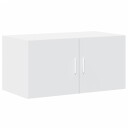  Veggskap hvit 80x42,5x40 cm konstruert tre