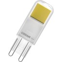 Osram   Led Lyspære   Form: Pin   Klar Finish   G9   2.6 W Ekvivalent 30 W   Klasse E   Varmt Hvitt Lys   2700 K