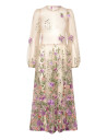A View Fuschia Dress Cream 42