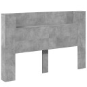  Hodegavl Betonggrå 160 x 16,5 x 103,5 cm Konstruert tre