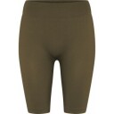 Decoy Seamless Shorts Grønn M/L Dame