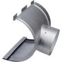 AluZink tut 11/75 med gummikobling Sink