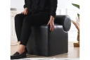 Nahar Sittepuff 45 cm   Svart