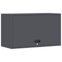 vidaXL Veggskap for garasje Antrasitt 90 x 40 x 53 cm