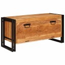  Sko Skap med hylle med dør Brun 90 x 38 x 45 cm heltre akasie