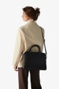 Adax Napoli business bag Mio Skinn Svart