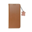 OEM Smart Pro Lommebokdeksel i skinn for iPhone 17 Pro Max Brun