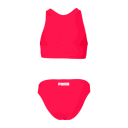 Puma Swim Girls Racerback Bikini Set 1P bikini junior Red 140