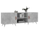 vidaXL TV-benk betonggrå 150x30x50 cm konstruert tre 8720845426774