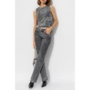 Diesel Dame Jeans Grå W28,