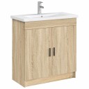  Vaskeservant for bad Krom 81 x 40 x 17,5 cm Metall