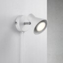 NORDLUX EIK VEGGLAMPE GU10, HVIT