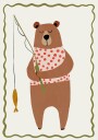 Fishingbear Plakat Plakat / 40x50cm