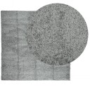 vidaXL Flossteppe med lang luv moderne grønn 120x120 cm