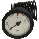 FJERNSTYRET MANOMETER 0-4 BAR 1/2" GR