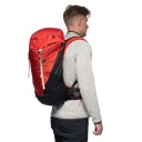 Bergans Helium V5 40L tursekk, herre - sand/black/aluminium