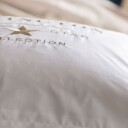 Lexington Hotel Brodert putetrekk   Hvit 50 x 70 cm Hvit