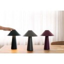 Cannes oppladbar bordlampe Svart