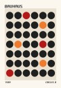 Bauhaus Circles 2 Plakat Plakat / 30x40cm