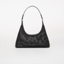 Calvin Klein Emblem Mesh Shoulder Bag Black ONE SIZE