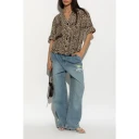 Munthe Dame Jeans Blå M,