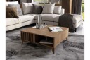 Entsian Sofabord 80 cm - Brun