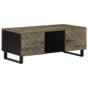  Salongbord svart 100x54x40 cm heltre mango 8721158447890