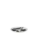 Broste Copenhagen Flora tallerken Ø20 cm Black off white